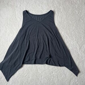 lululemon athletica Charcoal V-Neck Flowy Tank